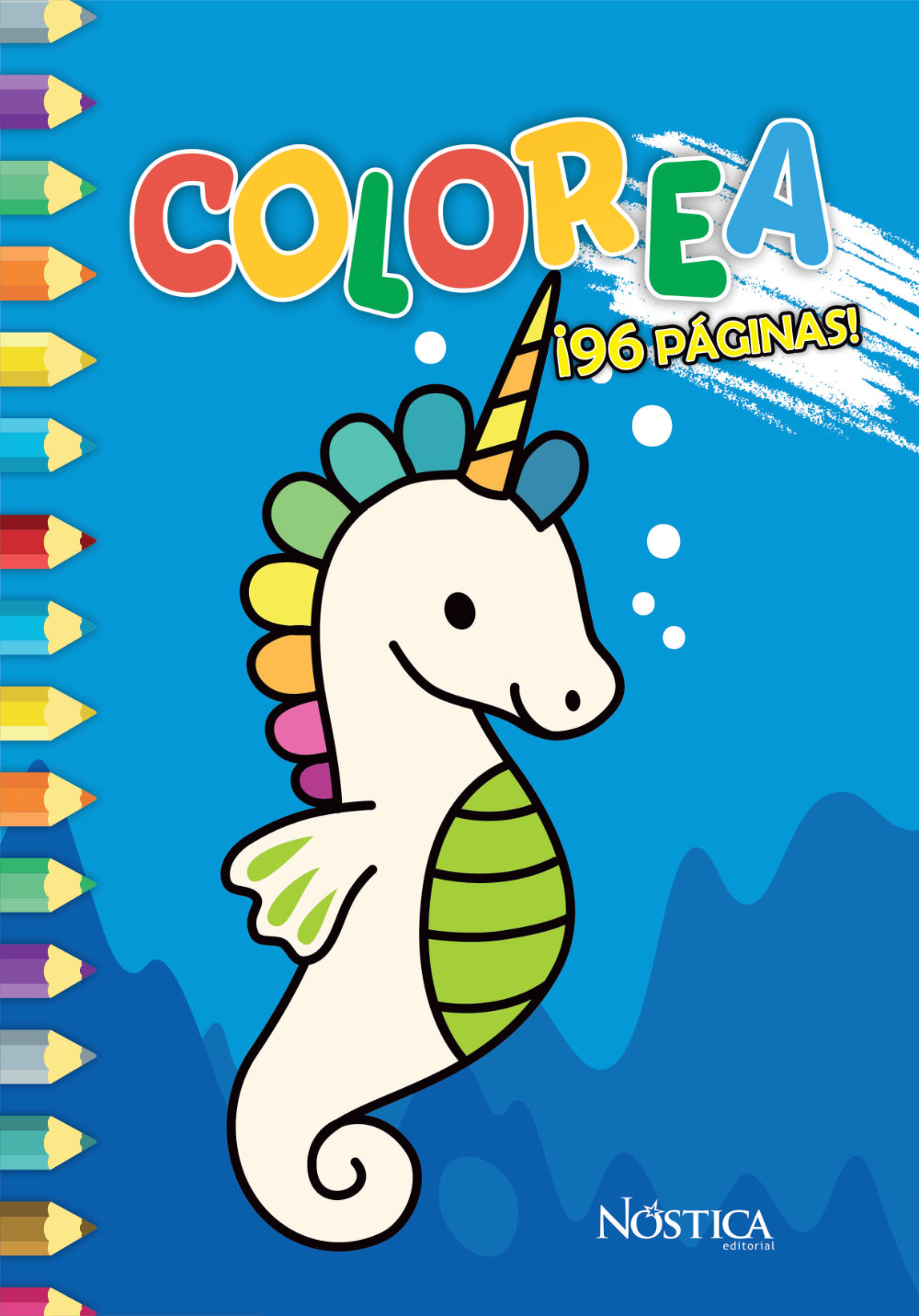 Colorea Marino. ¡96 páginas!