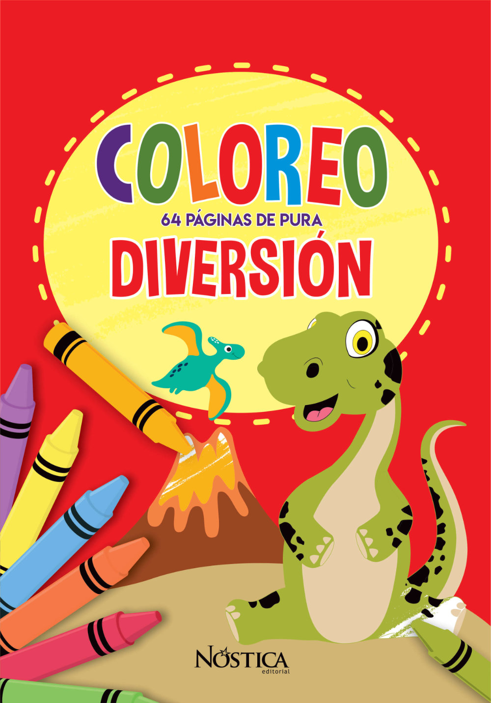 Dinosaurios. Coloreo diversión