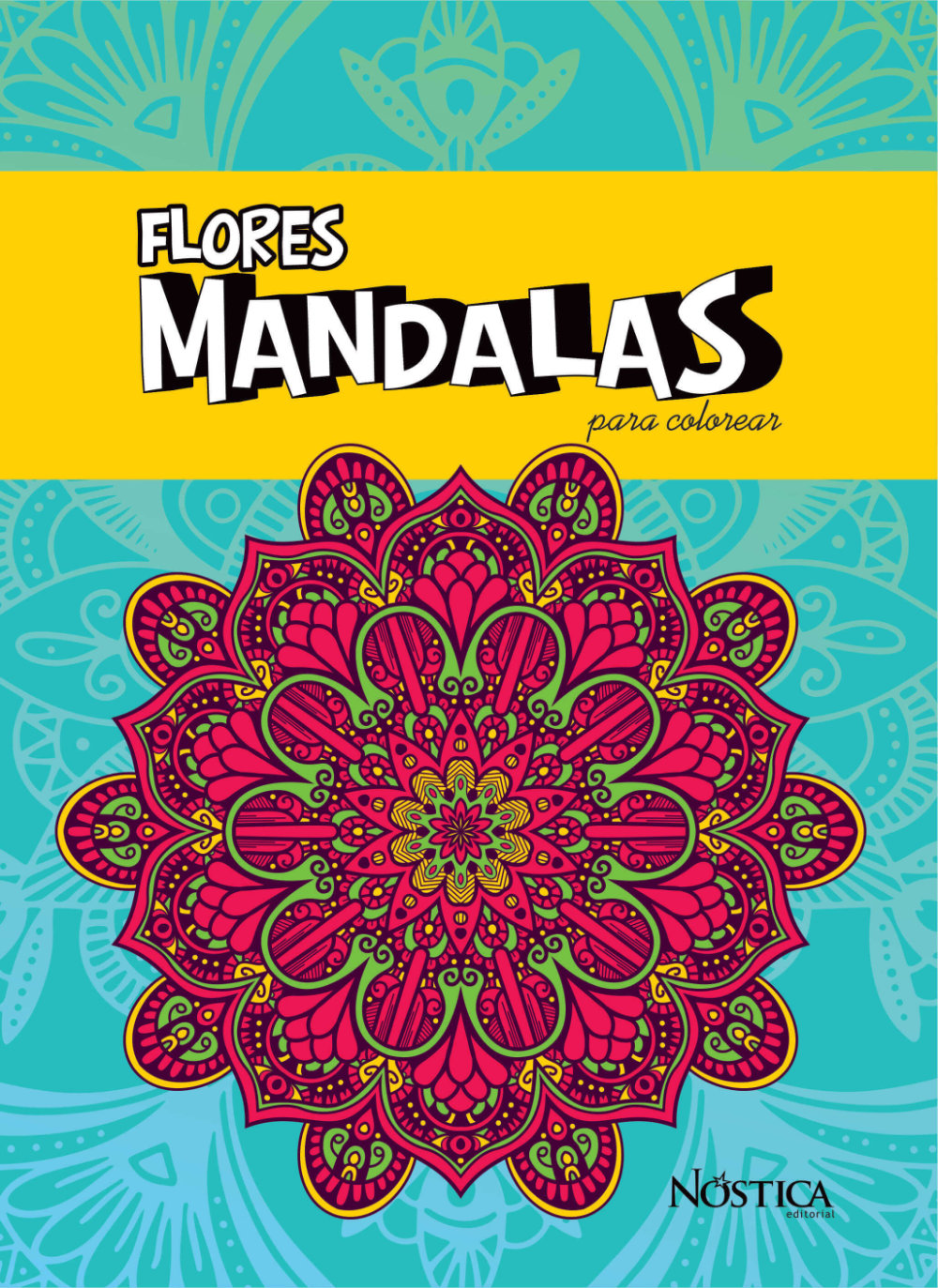 Flores. Mandalas para colorear