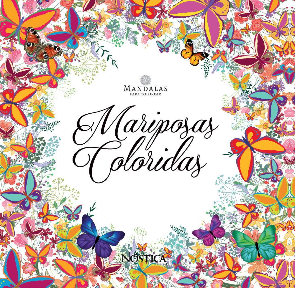 Mariposas Coloridas. Mandalas